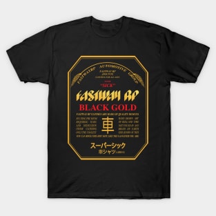 Fastway Beer Can Black Gold T-Shirt